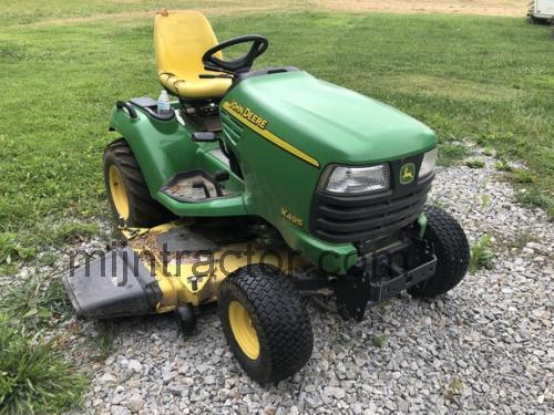 John Deere X495 specificaties 