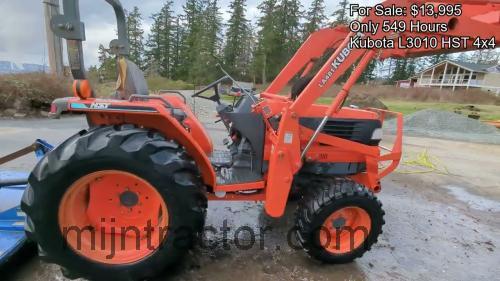 Kubota L3010 specificaties 